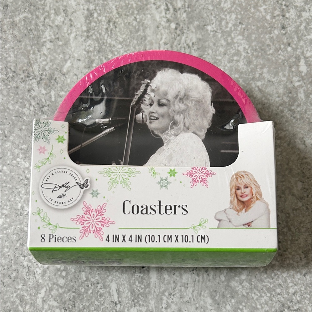 Dolly Parton Coasters NEW!
